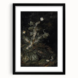 Dark Art Decor - Atmospheric Nature Scene with Mysterious Shadows