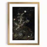 Dark Art Decor - Atmospheric Nature Scene with Mysterious Shadows