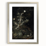 Dark Art Decor - Atmospheric Nature Scene with Mysterious Shadows
