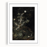 Dark Art Decor - Atmospheric Nature Scene with Mysterious Shadows