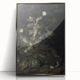 Dark Art Decor - Atmospheric Nature Scene with Mysterious Shadows