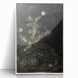 Dark Art Decor - Atmospheric Nature Scene with Mysterious Shadows