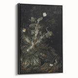 Dark Art Decor - Atmospheric Nature Scene with Mysterious Shadows