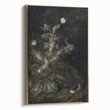 Dark Art Decor - Atmospheric Nature Scene with Mysterious Shadows