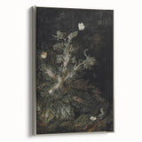 Dark Art Decor - Atmospheric Nature Scene with Mysterious Shadows