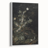 Dark Art Decor - Atmospheric Nature Scene with Mysterious Shadows