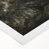 Dark Art Decor - Atmospheric Nature Scene with Mysterious Shadows