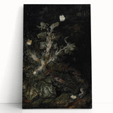 Dark Art Decor - Atmospheric Nature Scene with Mysterious Shadows