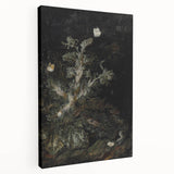 Dark Art Decor - Atmospheric Nature Scene with Mysterious Shadows