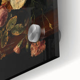 Dark Moody Wall Art - Classic Floral Bouquet for Elegant Home Decor