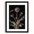 Dark Moody Wall Art - Botanical Elegance with Butterflies and Snails