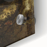 Dark Moody Wall Art - Forest Scene with Butterflies and Serpents