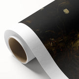 Dark Moody Wall Art - Forest Scene with Butterflies and Serpents