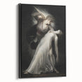 Dark Art Decor - Ethereal Dance Scene with Ghostly Figures in Shadows