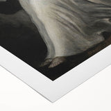 Dark Art Decor - Ethereal Dance Scene with Ghostly Figures in Shadows