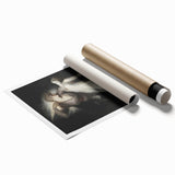 Dark Art Decor - Ethereal Dance Scene with Ghostly Figures in Shadows