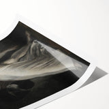 Dark Art Decor - Ethereal Dance Scene with Ghostly Figures in Shadows