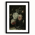 Timeless Dark Prints - Classic Floral Bouquet in Elegant Dark Tones