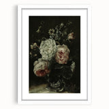 Timeless Dark Prints - Classic Floral Bouquet in Elegant Dark Tones