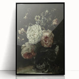 Timeless Dark Prints - Classic Floral Bouquet in Elegant Dark Tones