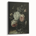 Timeless Dark Prints - Classic Floral Bouquet in Elegant Dark Tones