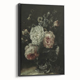 Timeless Dark Prints - Classic Floral Bouquet in Elegant Dark Tones