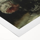 Timeless Dark Prints - Classic Floral Bouquet in Elegant Dark Tones