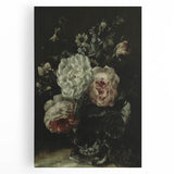 Timeless Dark Prints - Classic Floral Bouquet in Elegant Dark Tones