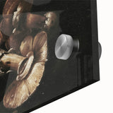 Dark Moody Wall Art - Dramatic Mushroom Still Life with Shadows