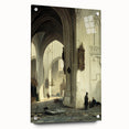 Dark Moody Wall Art Gothic Architectural Print for Dramatic Interiors