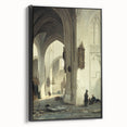 Dark Moody Wall Art Gothic Architectural Print for Dramatic Interiors