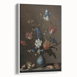 Timeless Dark Prints - Classic Floral Still Life with Rich Dark Hues