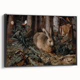 Timeless Dark Prints - Moody Rabbit and Forest Scene Art Decor
