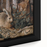 Timeless Dark Prints - Moody Rabbit and Forest Scene Art Decor