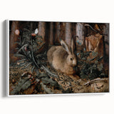 Timeless Dark Prints - Moody Rabbit and Forest Scene Art Decor