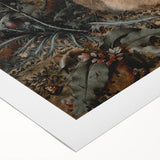 Timeless Dark Prints - Moody Rabbit and Forest Scene Art Decor