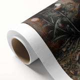 Timeless Dark Prints - Moody Rabbit and Forest Scene Art Decor