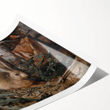 Timeless Dark Prints - Moody Rabbit and Forest Scene Art Decor