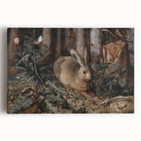 Timeless Dark Prints - Moody Rabbit and Forest Scene Art Decor