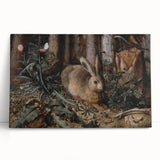 Timeless Dark Prints - Moody Rabbit and Forest Scene Art Decor