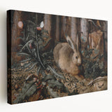 Timeless Dark Prints - Moody Rabbit and Forest Scene Art Decor