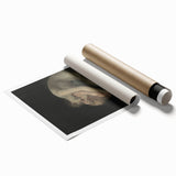 Moody Art Prints - Intimate Embrace in Ethereal Light and Shadows