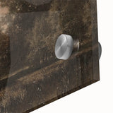 Moody Interior Art - Tranquil Forest Landscape with Water Reflection