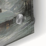 Dark Moody Wall Art - Enigmatic Cabin in Winter - Moody Art Prints