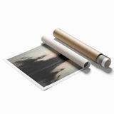 Timeless Dark Prints - Serene Lakeside at Dusk with Reflections