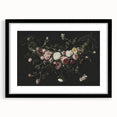 Dark Moody Floral Wall Art - Timeless Dramatic Roses for Interior Decor