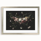 Dark Moody Floral Wall Art - Timeless Dramatic Roses for Interior Decor
