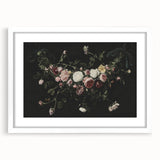 Dark Moody Floral Wall Art - Timeless Dramatic Roses for Interior Decor