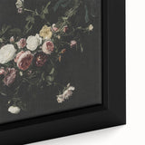 Dark Moody Floral Wall Art - Timeless Dramatic Roses for Interior Decor