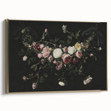 Dark Moody Floral Wall Art - Timeless Dramatic Roses for Interior Decor